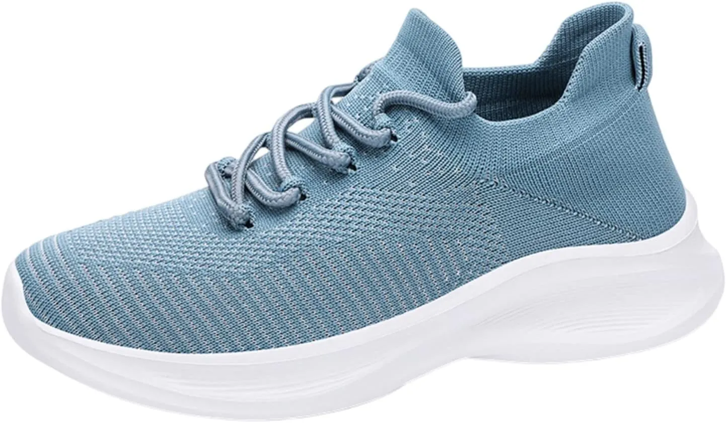 Arch Support Platform Sneakers for Women Lightweight Casual Sneakers for Gym Travel Work Versatile Dress Shoe