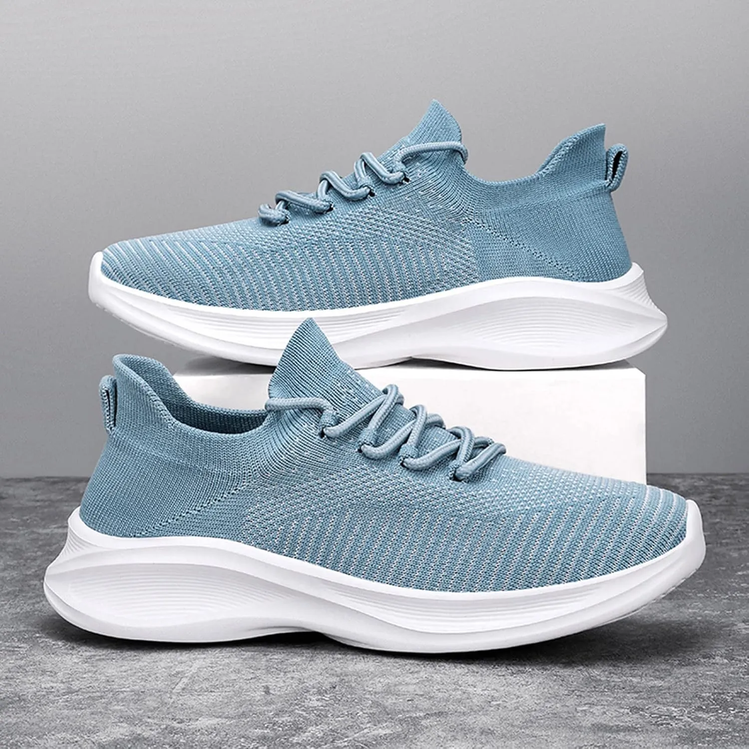 Arch Support Platform Sneakers for Women Lightweight Casual Sneakers for Gym Travel Work Versatile Dress Shoe