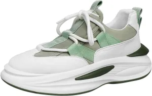 Arch Support Sports Shoes for Men Air Cushion Sole Breathable Shoes Comfortable Lace Up Lightweight Sneaker