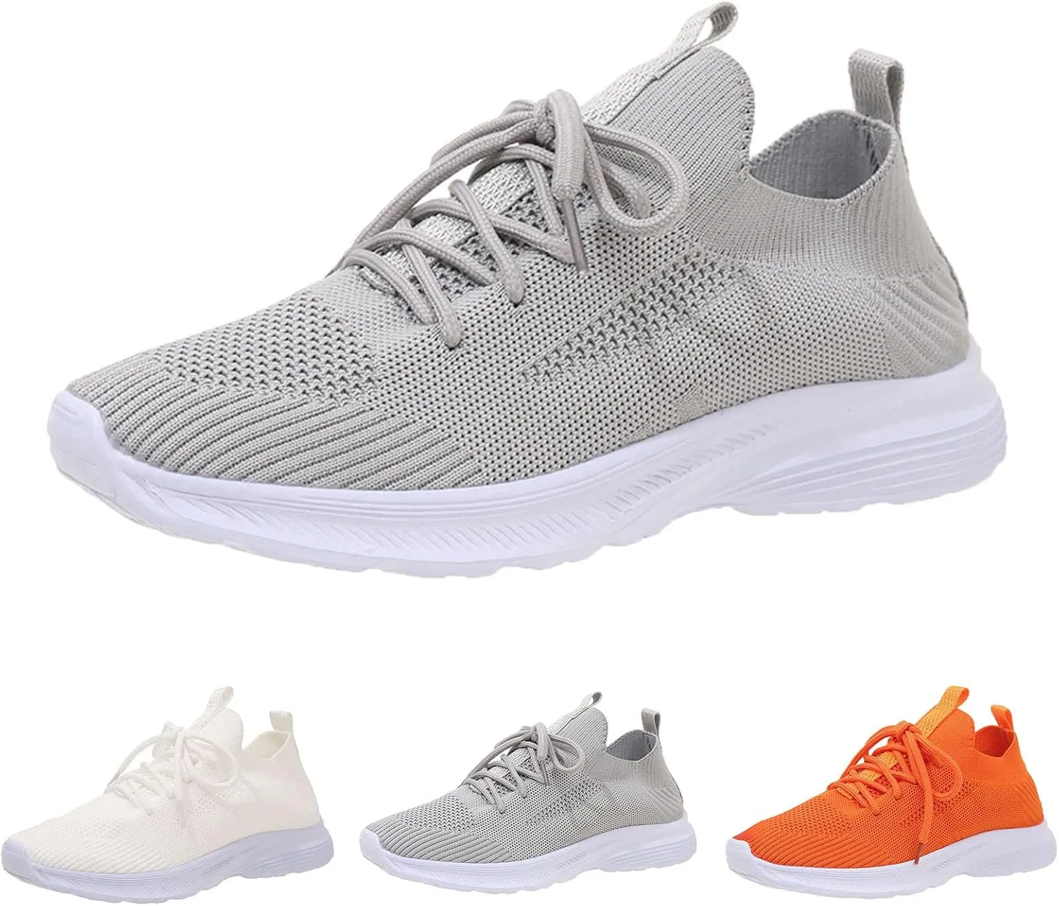 Arch Support Versatile Sneakers for Women Lightweight Slip on Walking Running Shoes Orthopedic Shoe for Women