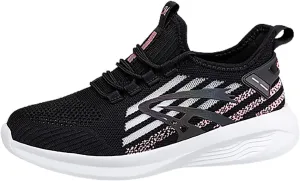 Black Sneakers for Women Workout Zapatos para Mujer Comodos Walking Shoes for Women White Platform Sneakers for Women Wide Zapatos para Mujer Antideslizante De Trabajo Con Arco