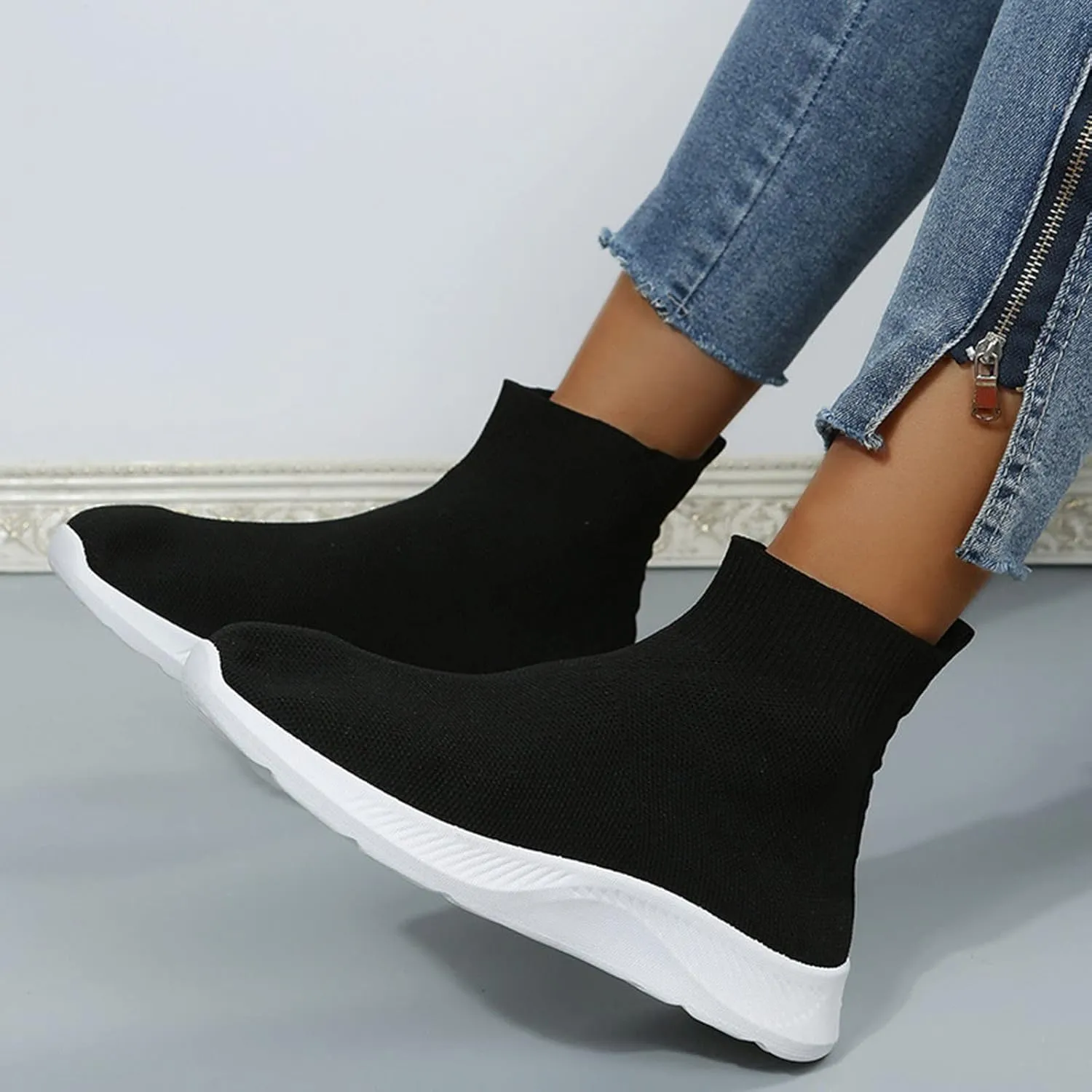 Bowling Shoes Women 8 Black Non Slip Work Shoes Women Wide Feet All Black Nursing Shoes for Women Womens White Sneakers Casual Wide Womens Walking Sneakers with Arch Support