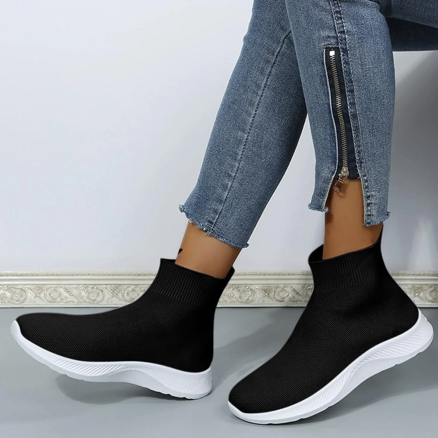 Bowling Shoes Women 8 Black Non Slip Work Shoes Women Wide Feet All Black Nursing Shoes for Women Womens White Sneakers Casual Wide Womens Walking Sneakers with Arch Support