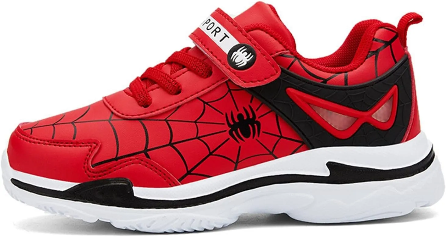 Boys Lightweight Sneakers Leather Kids Toddler Girls Tennis Running Shoes