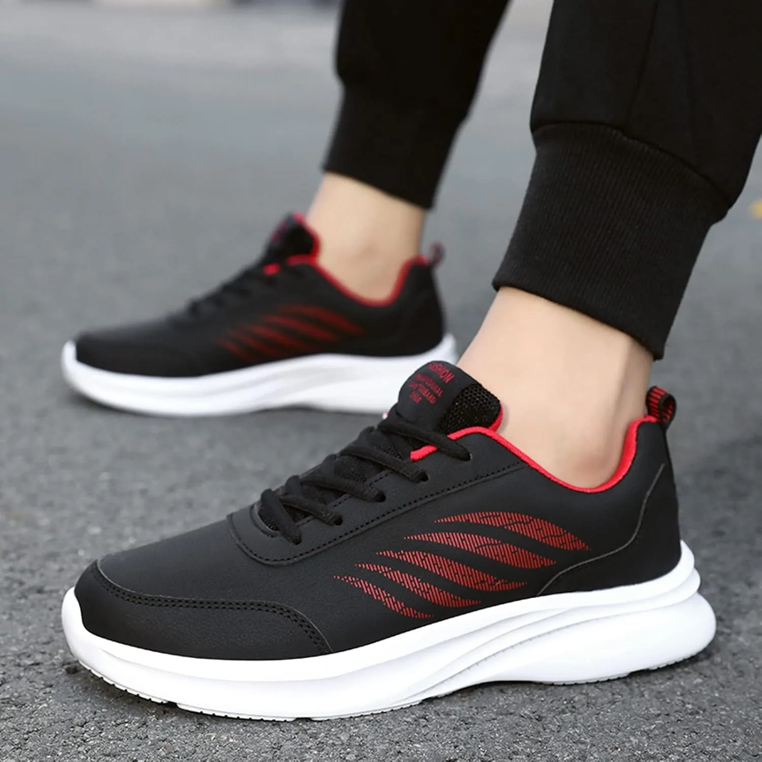 Breathable Diabetic Shoes for Men Breathable Casual Comfortable Walking Sneaker Business Casual Versatile Shoes