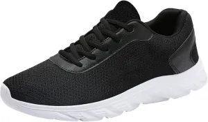 Breathable Walking Shoes for Men Casual Sneaker Mesh Breathable Walking Shoe Non Slip Work Sport Shoes for Men
