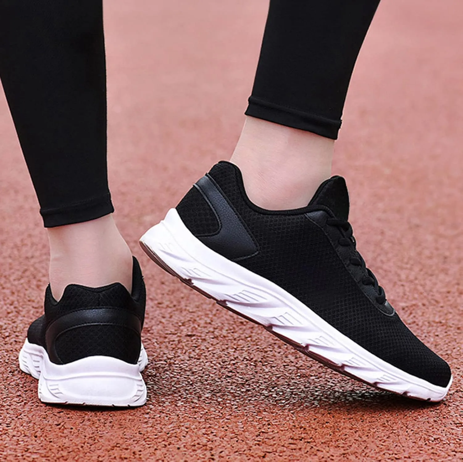 Breathable Walking Shoes for Men Casual Sneaker Mesh Breathable Walking Shoe Non Slip Work Sport Shoes for Men