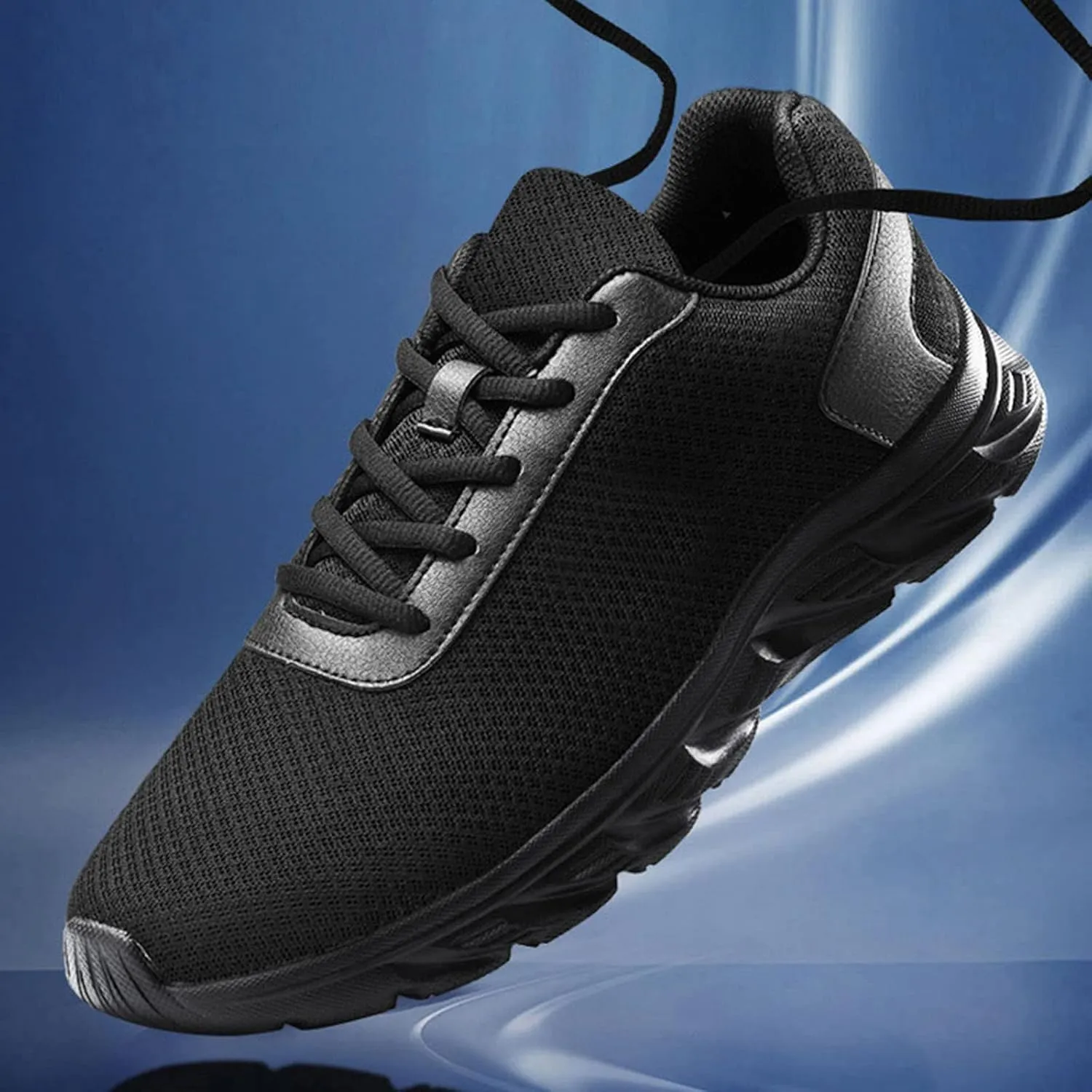 Breathable Walking Shoes for Men Casual Sneaker Mesh Breathable Walking Shoe Non Slip Work Sport Shoes for Men
