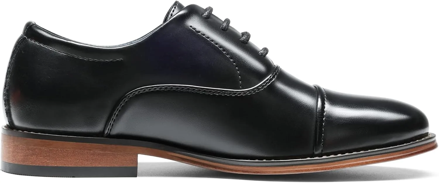 Bruno Marc Boy's Classic Oxfords Dress Shoes