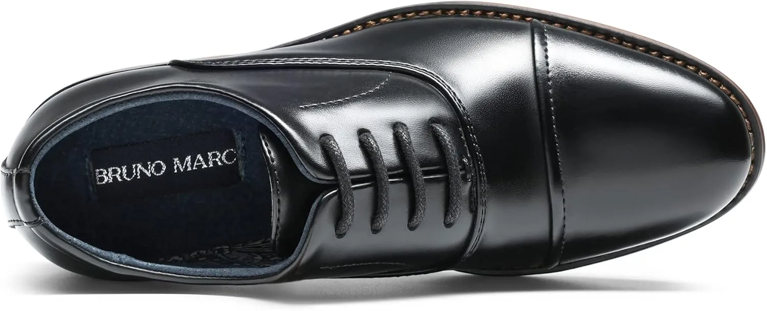Bruno Marc Boy's Classic Oxfords Dress Shoes