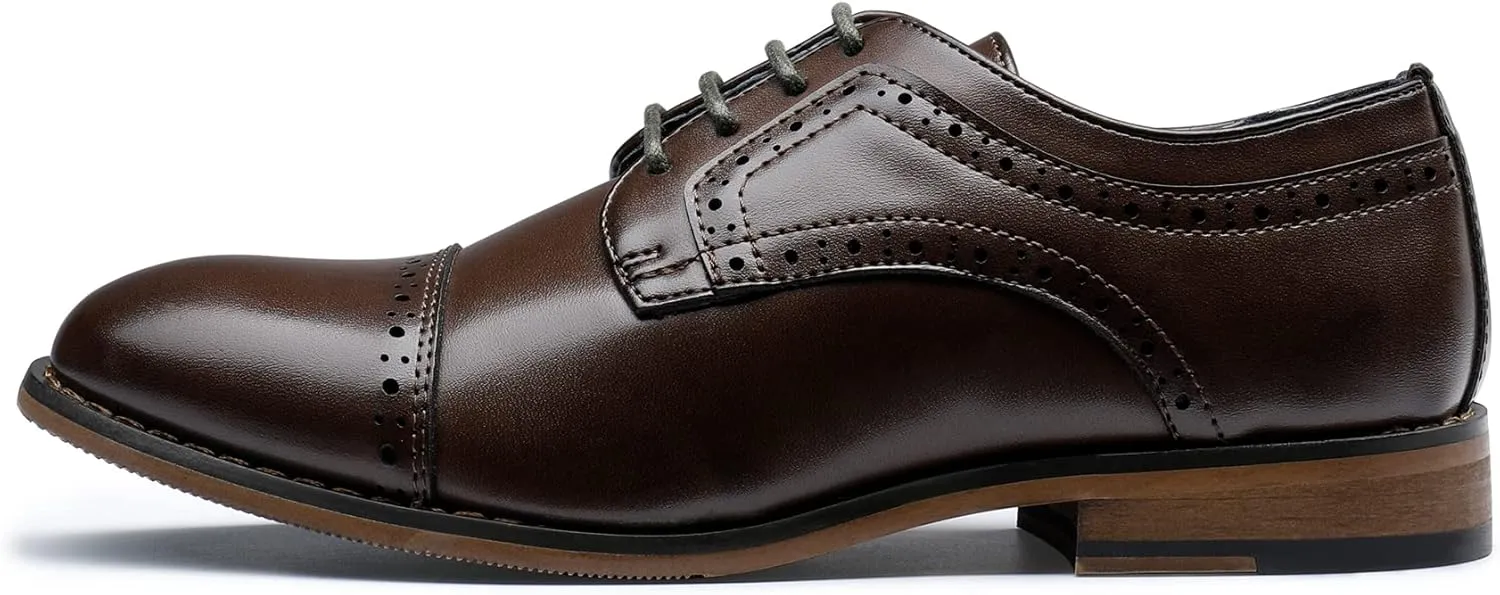 Bruno Marc Boy's Prince-K1 Classic Oxfords Dress Shoes