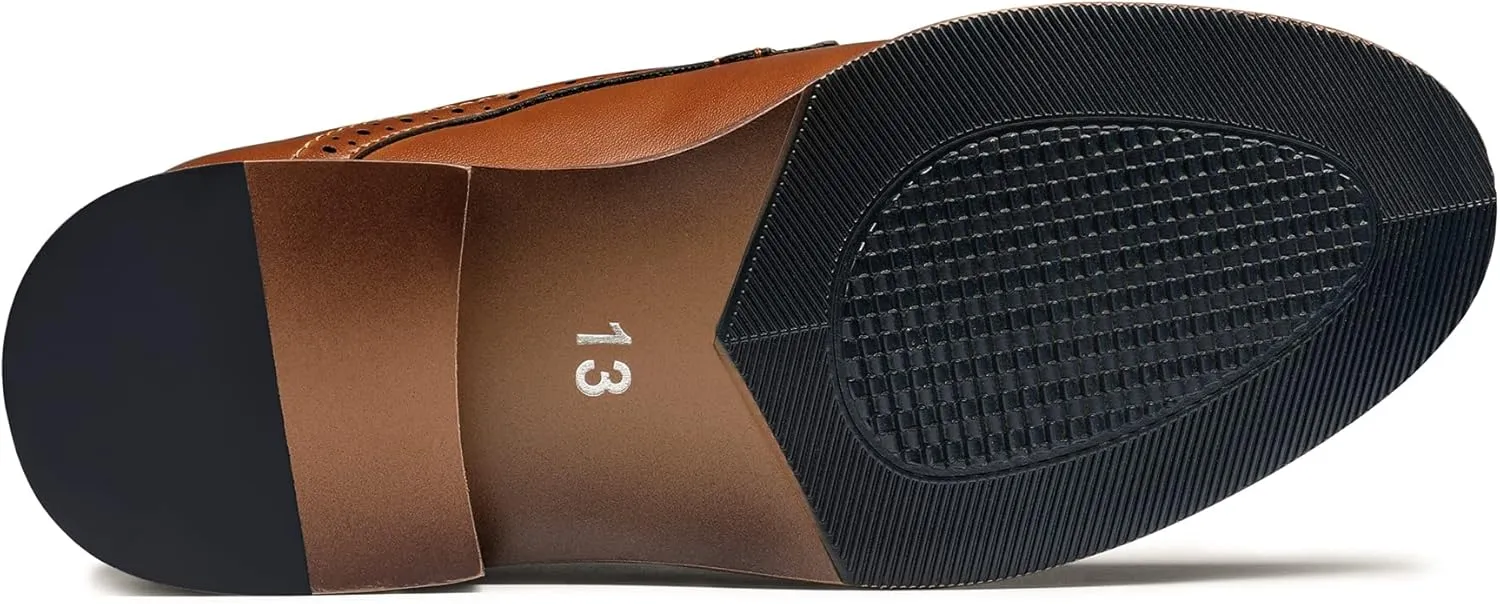 Bruno Marc Boy's Prince-K1 Classic Oxfords Dress Shoes