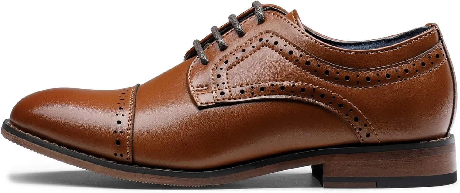 Bruno Marc Boy's Prince-K1 Classic Oxfords Dress Shoes