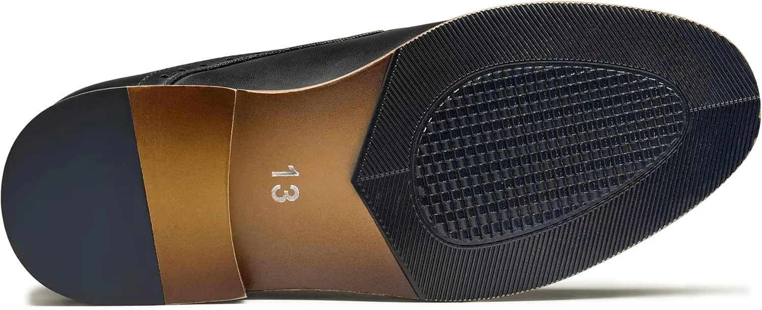 Bruno Marc Boy's Prince-K1 Classic Oxfords Dress Shoes