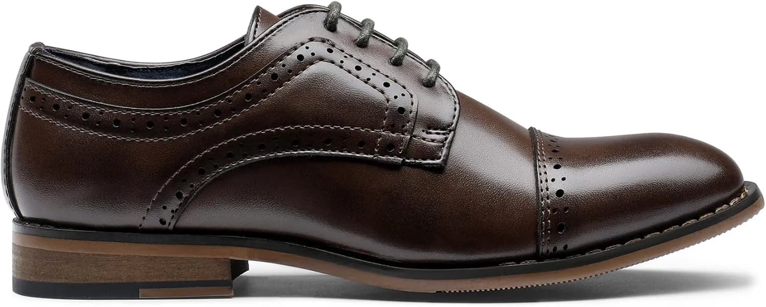 Bruno Marc Boy's Prince-K1 Classic Oxfords Dress Shoes