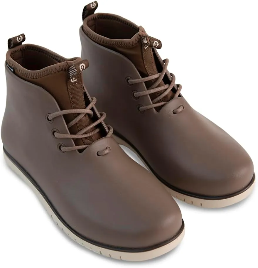 Ccilu XpreSole Panto Men's High-Top Boots, Outdoor Boots, Waterproof, Lightweight, Vegan, High Grip, Made from Sustainable Coffee Grounds