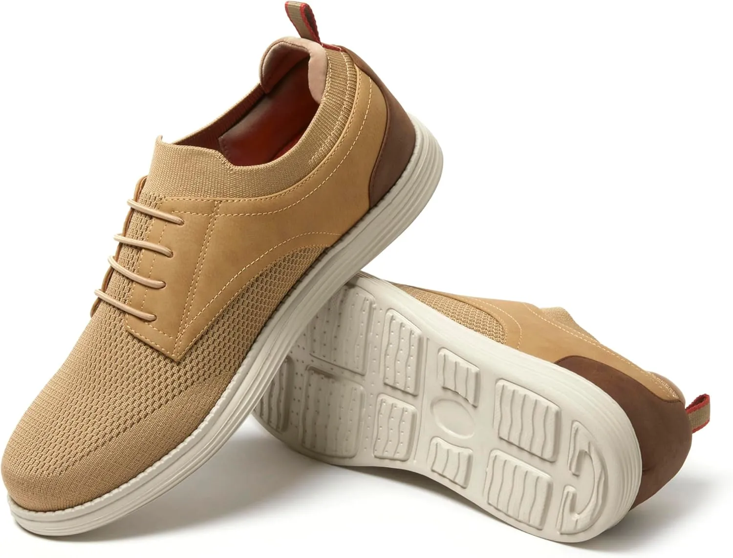 Dearfoams Men's Nash Slip on Oxford Lightweight, Breathable with Arch Support Dress Shoe