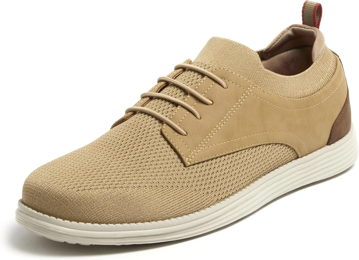 Dearfoams Men's Nash Slip on Oxford Lightweight, Breathable with Arch Support Dress Shoe