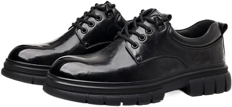 Elegant Wingtip Dress Oxford Shoes Lightweight Construction Wedding Receptions Business Conferences Flexible Rubber Sole