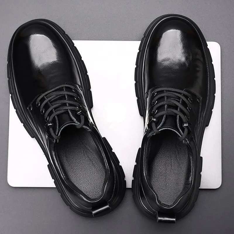 Elegant Wingtip Dress Oxford Shoes Lightweight Construction Wedding Receptions Business Conferences Flexible Rubber Sole