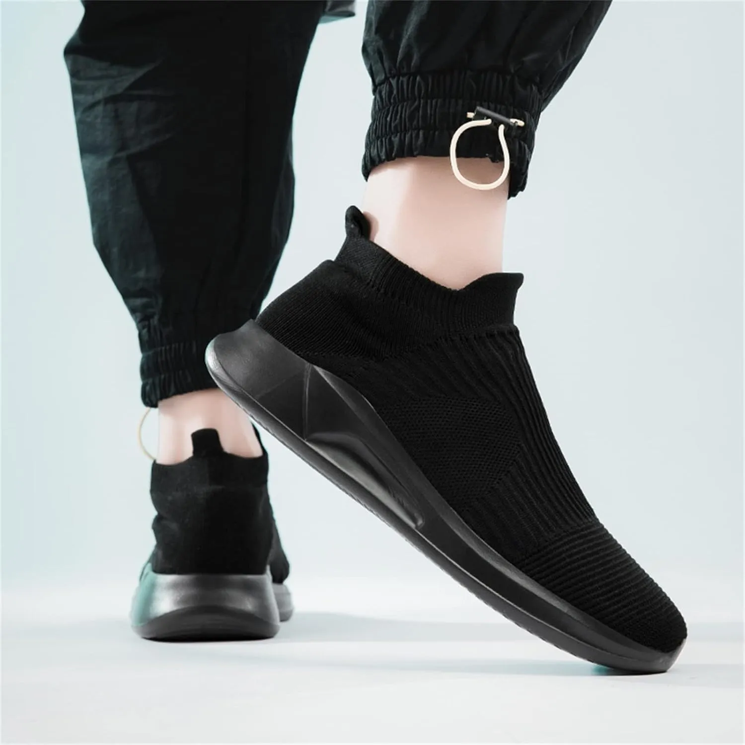 Fashion Lightweight Sneakers for Men Lightweight Breathable Walking Shoe Gym Tennis Business Formal Dress Shoes
