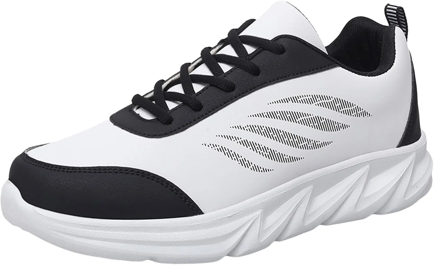 Fashion Sneakers Casual Shoe for Men Men Sports Shoes Fashionable New Pattern Simple Color Matching Round Toe Lace Up