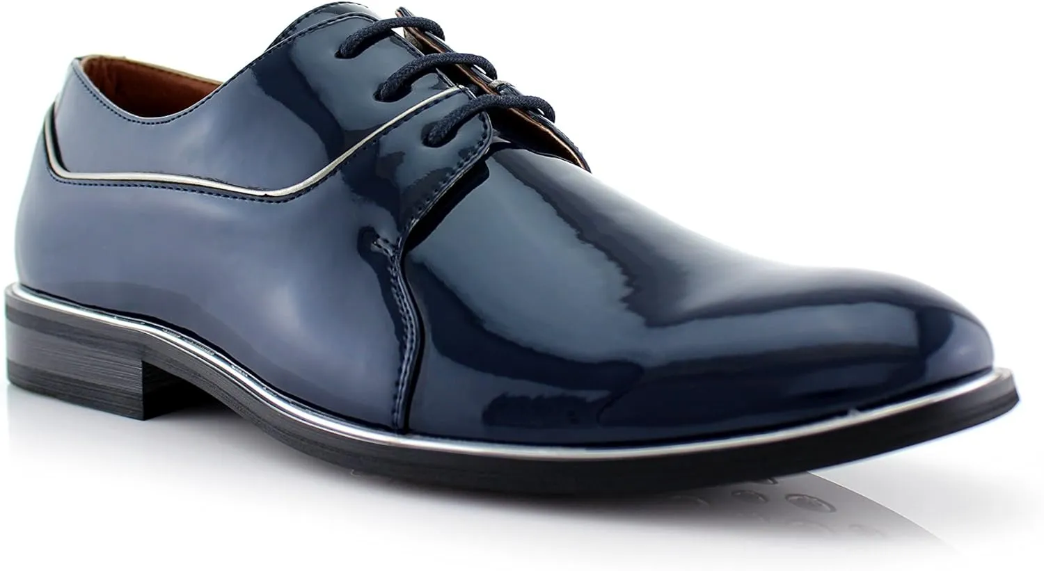 Ferro Aldo Men's Classic Round-Toe Fashion Derby Dress Shoes
