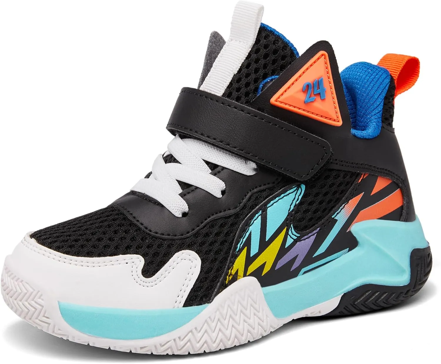 Girl's Boys Basketball Shoes Kids Fashion Comfortable Sneakers Breathable Leightweight Outdoor Sport Non Slip Shoe