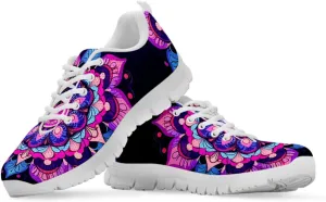 Jeiento Unisex Outdoor Running Shoes - White With Multicolor - Women, Men, Teenager - Non Slip, Breathable, Flexible - Running, Workouts - Casual, Spring, Summer, Fall