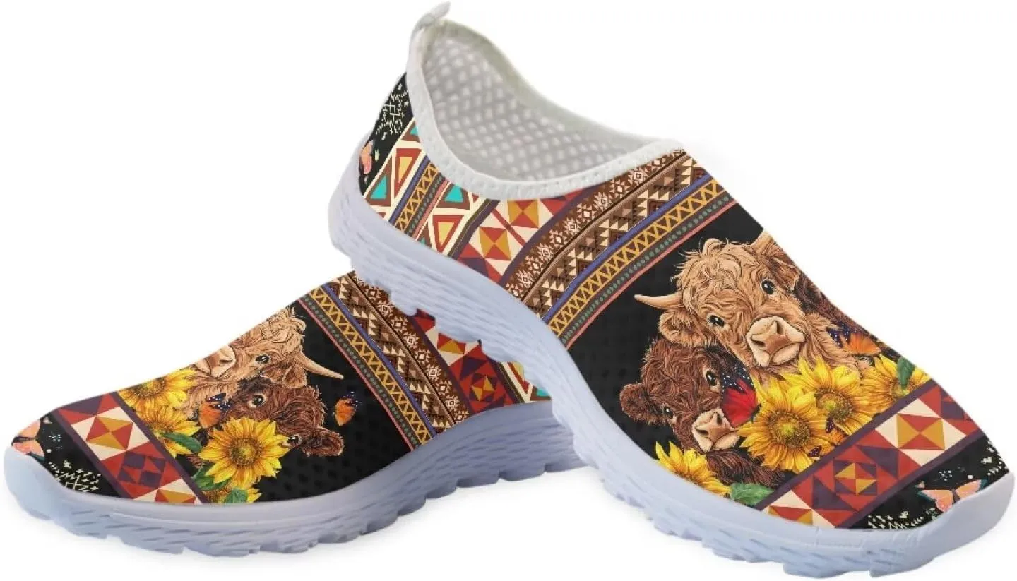 KEIAHUAN Womens Running Shoes Fashion Breathable Knit Casual Walking Sneaker Lightweight Comfortable Running Shoes
