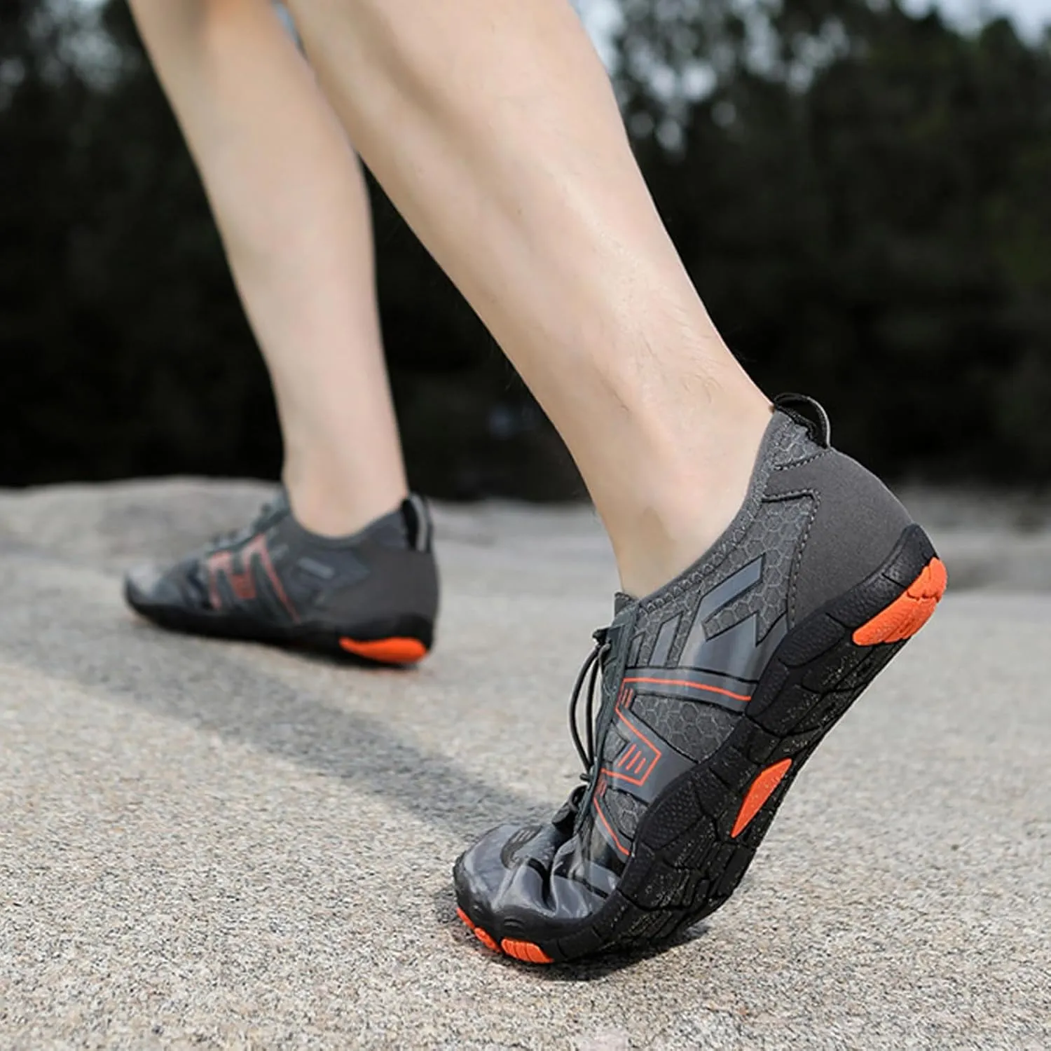 Lightweight Arch Support Sneakers for Men Breathable Mesh Fashion Sneaker Lightweight Non Slip Sneakers for Men