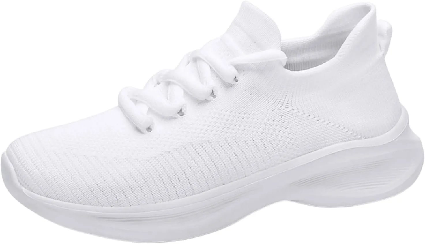 Lightweight Arch Support Sneakers for Men Comfortable Breathable Lightweight Tennis Shoe Casual Stretch Sneaker