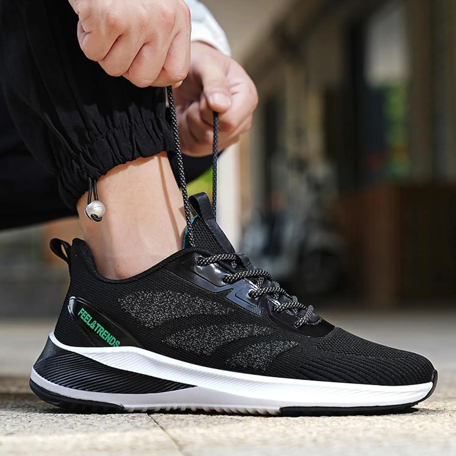 Lightweight Hiking Shoes for Men Lightweight Breathable Walking Shoe Gym Tennis Lightweight Work Shoes for Men