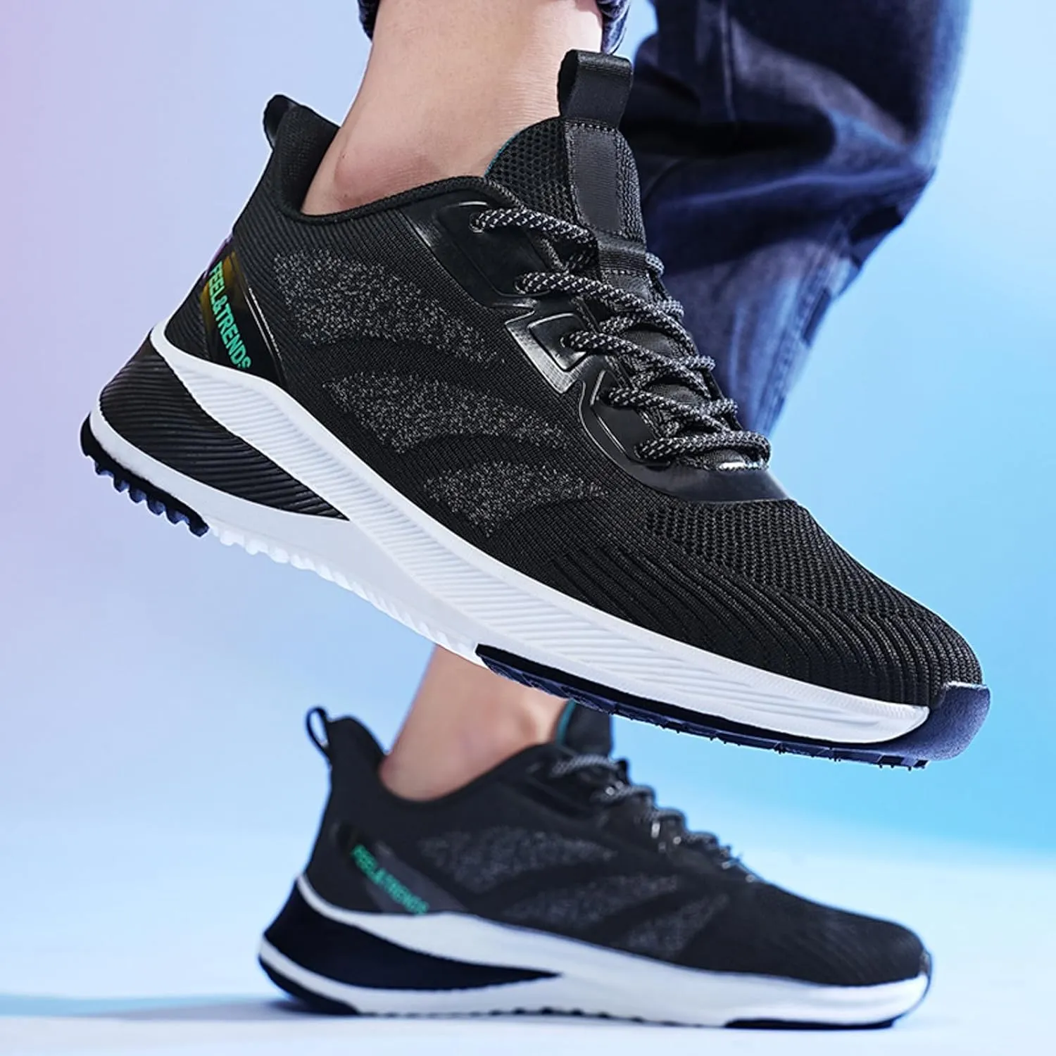 Lightweight Hiking Shoes for Men Lightweight Breathable Walking Shoe Gym Tennis Lightweight Work Shoes for Men