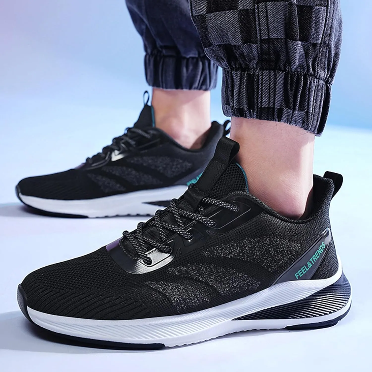 Lightweight Hiking Shoes for Men Lightweight Breathable Walking Shoe Gym Tennis Lightweight Work Shoes for Men
