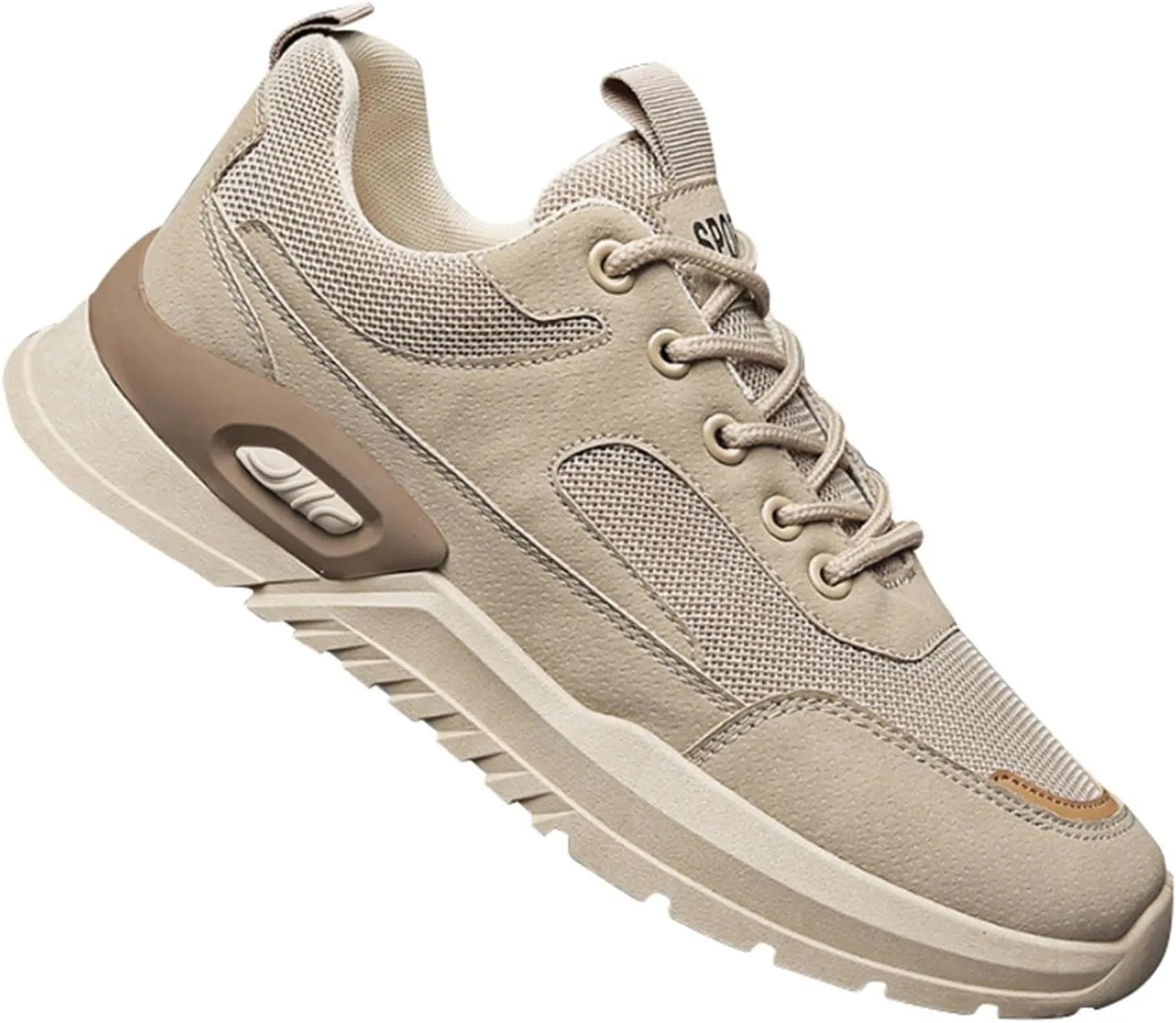 Men Low Top Breathable Running PU Casual Sneaker Sport Shoes Light Weight Mens Shoes