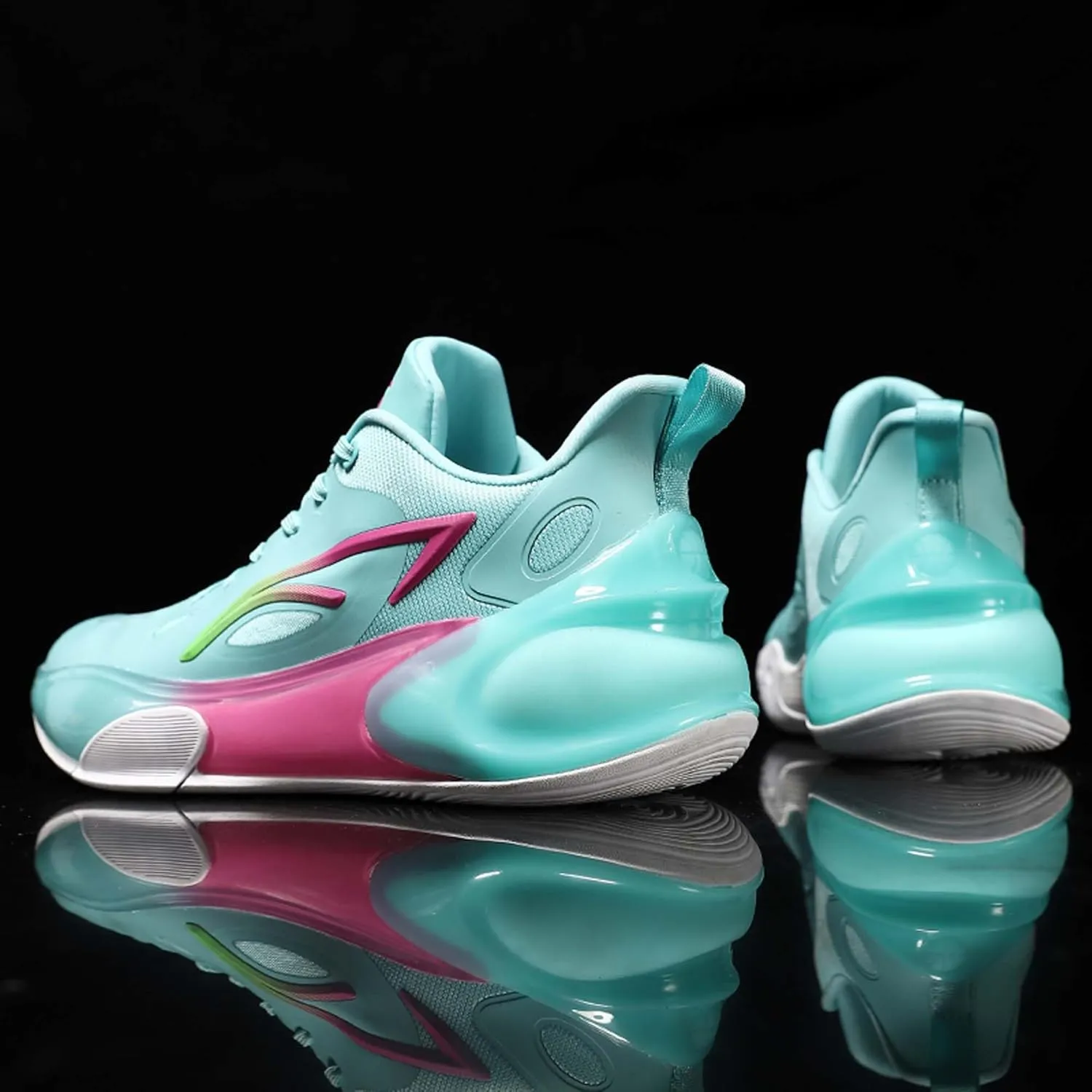 Men's and Women's Basketball Shoes Breathable Non-Slip Outdoor Fashion Sneakers Indoor Rebound Cushioning Training Running Basketball Sneakers