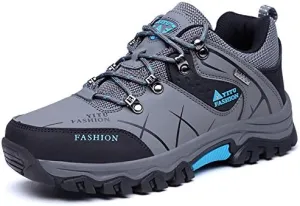 Men's Ankle Mid Waterproof Hiking Boots Outdoor Lightweight Jogging Shoes Climbing and Trekking Boot