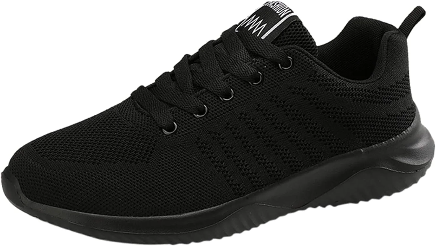 Men's Athletic Running Shoes Lace Up Lightweight Breathable Fashion Sneaker Lightweight Diabetic Shoes for Men