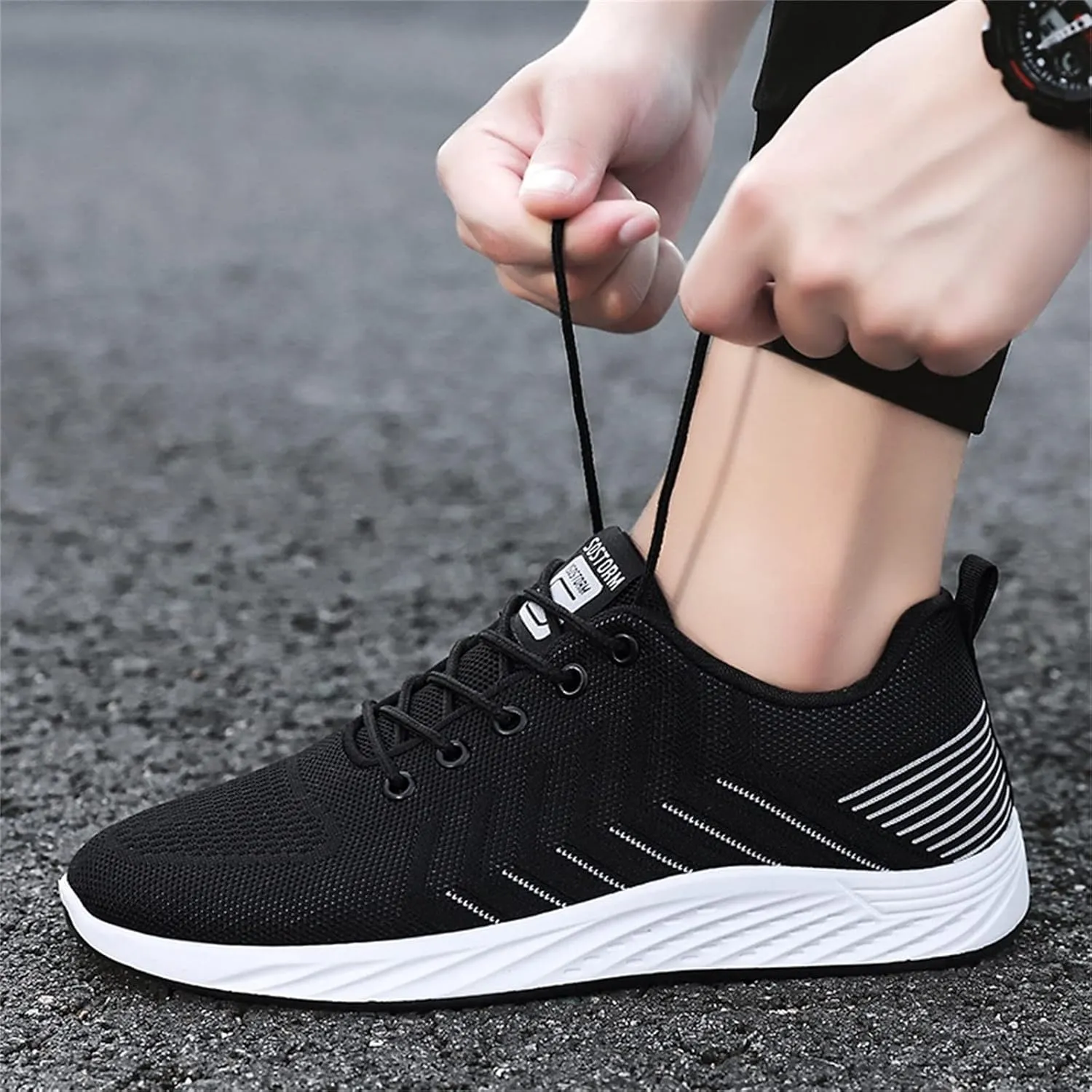 Men's Athletic Running Shoes Lightweight Sport Gym Jogging Walking Sneaker Fashion Lightweight Sneakers for Men