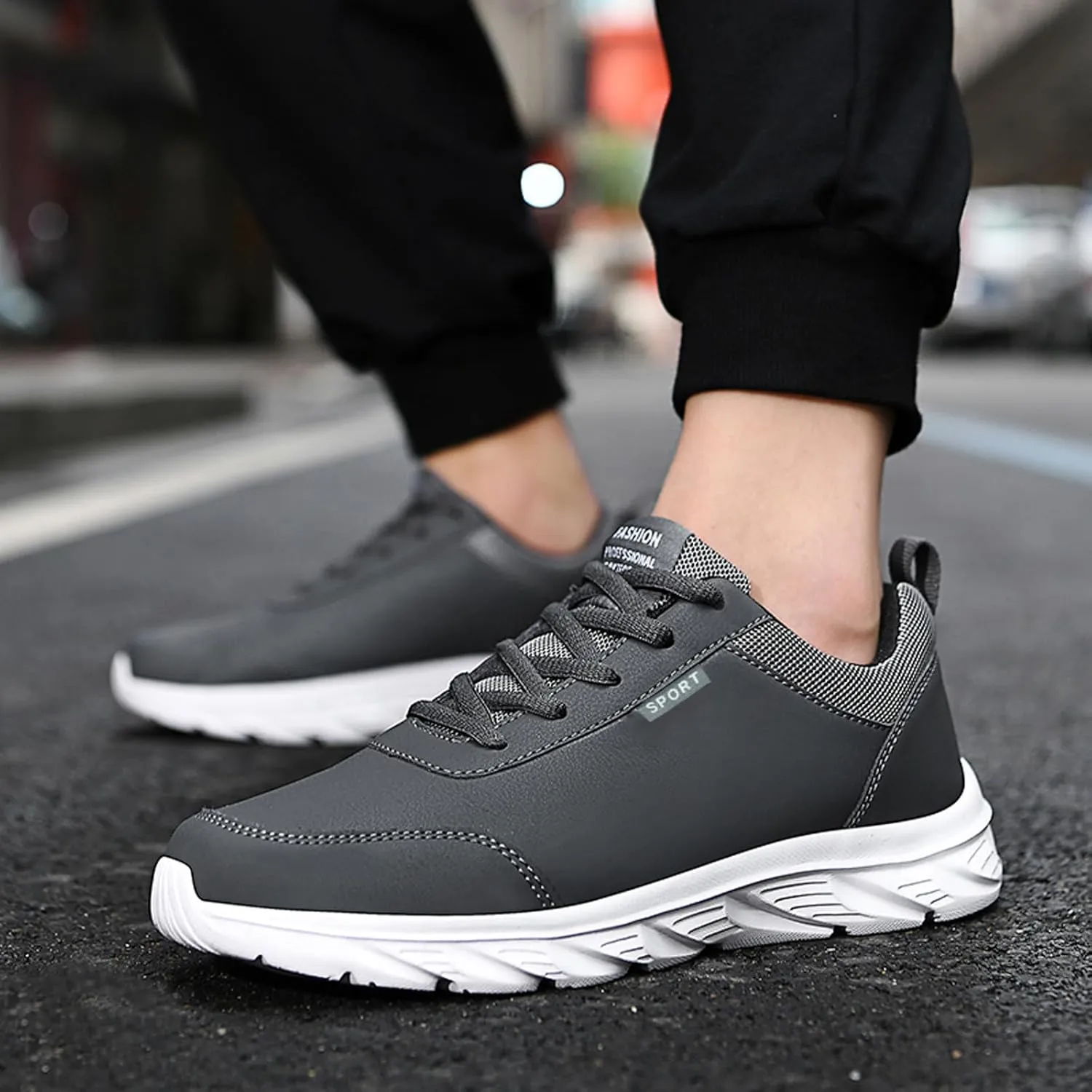 Mens Athletic Shoes Slip Ons for Men Slip on Lightweight Breathable Fashion Sneakers Men's Fashion Sneakers