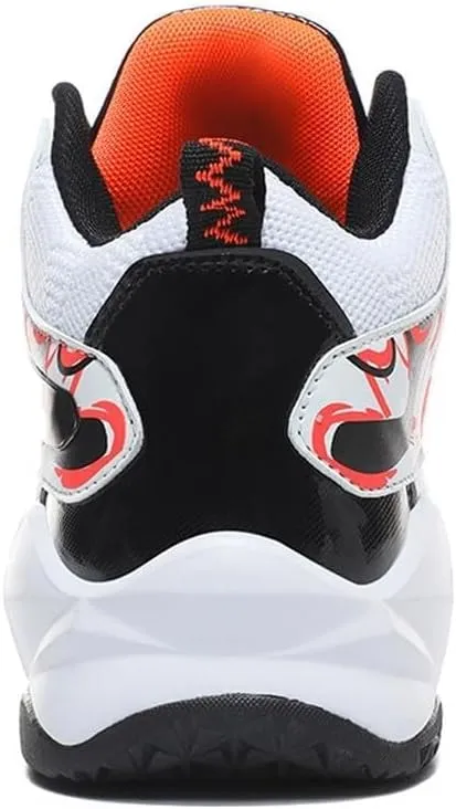Men's Basketball Shoes High Top Fly Woven Breathable Durable Sports Training Boots