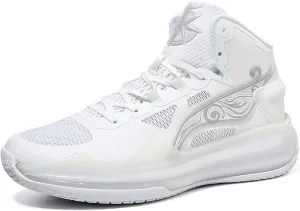 Men's Basketball Shoes Teenagers Fashion Comfortable Sneakers Women's Tennis Fitness Training Casual Sneakers Outdoor Casual Walking High Top Sneakers Outdoor Running Basketball Sports