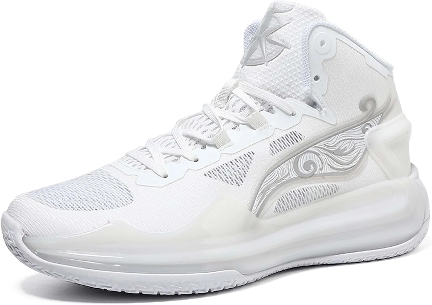 Men's Basketball Shoes Teenagers Fashion Comfortable Sneakers Women's Tennis Fitness Training Casual Sneakers Outdoor Casual Walking High Top Sneakers Outdoor Running Basketball Sports