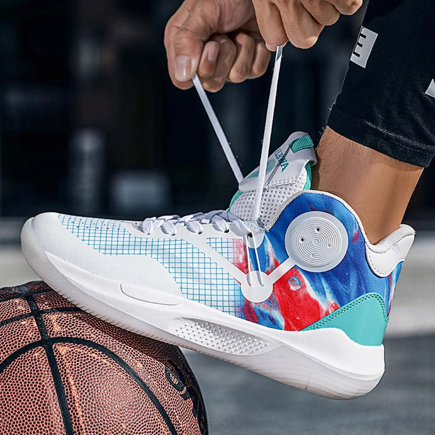 Men's Basketball Shoes Teenagers Street Fighting Basketball Sneakers Women's Fashion Training Running Shoes Comfortable Lightweight Casual Sports Walking Shoes