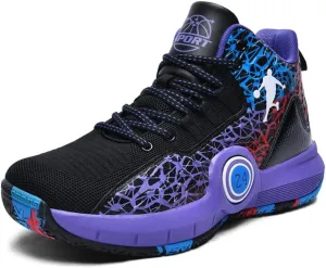 Men's Basketball Shoes with Breathable Mesh Durable Grip Suitable for Both Professional Casual Sports