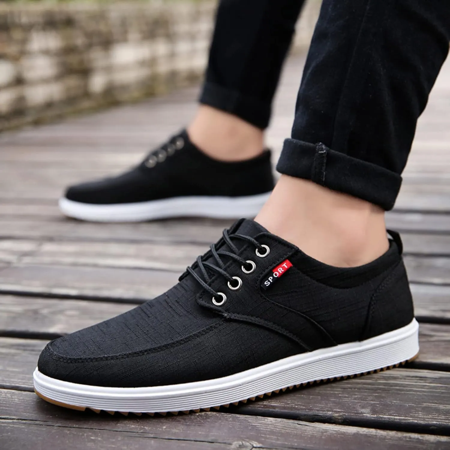 Men's Breathable Mesh Running Shoes Breathable Casual Comfortable Walking Sneaker Soft Flat Soled Elderly Shoes