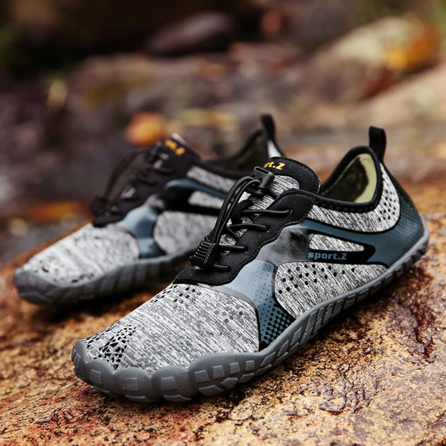 Men's Breathable Stretch Workout Shoes Breathable Casual Comfortable Walking Sneaker Comfortable Stretch Shoes