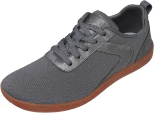 Men's Comfortable Canvas Shoes Lightweight Breathable Walking Shoe Gym Tennis Lightweight Elderly Slip on Shoes