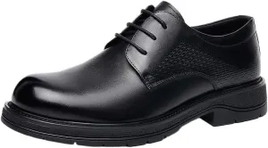 Men's Contemporary Derby Shoes Soft Lining with Reinforced Heel for Extended Business Travel & Networking Events